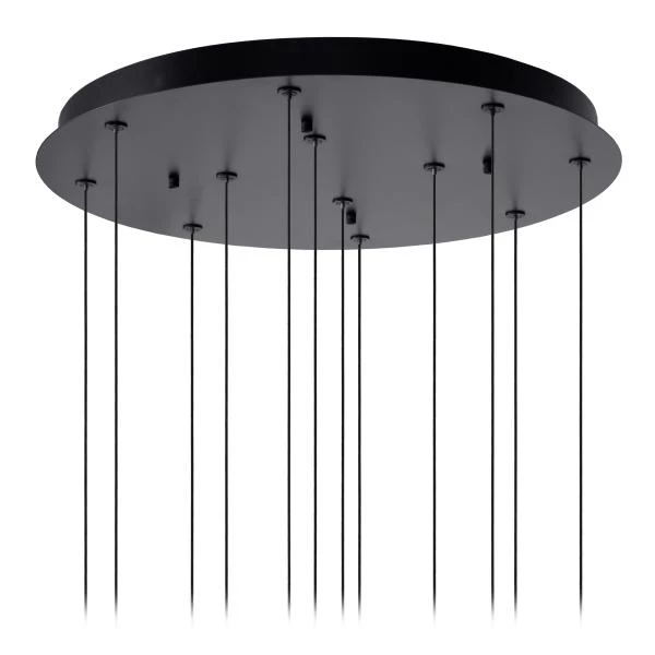 Lucide Premium GISELA - Lámpara colgante - Ø 61 cm - LED Regul. - 12x3,5W 2700K - Ámbar - detalle 3